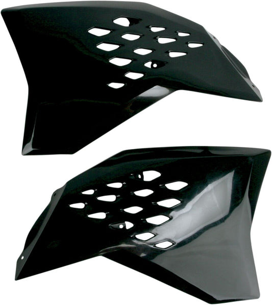 UFO RADIATOR COVERS KTM SX/SX-F/EXC BLACK KT04016-001