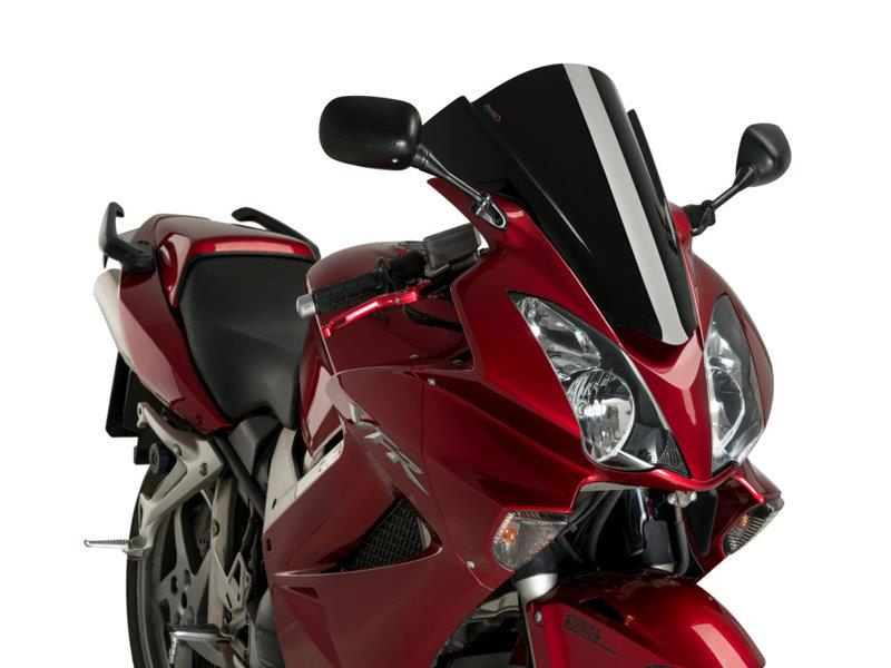 PUIG Racing Screen Black for Honda VFR 800 02-12 1097N