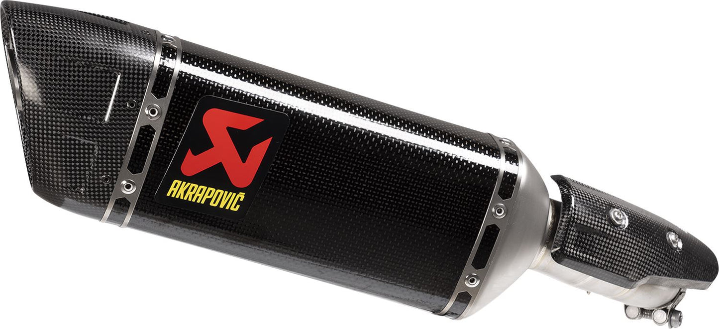 Akrapovic Slip-On Muffler CF For Yamaha MT-03 22-24 S-Y3SO5-HAPC