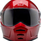 BILTWELL Lane Splitter Red Motorcycle Helmet