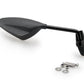 Puig RS1 Rearview Mirror RHS 70 Degree Stalk Carbon Look 7406U