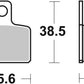 Sbs RSI Brake Pads For Gas Gas TXT 125 GP 2000-2022 Sintered Metal Set 803RSI