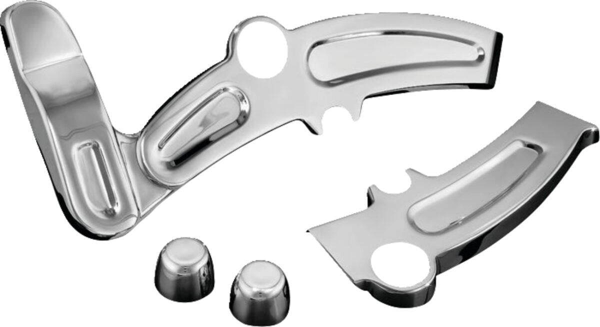 Kuryakyn Boomerang Frame Covers For Harley Davidson FLSTC 1690 2008-2017 KUR7773
