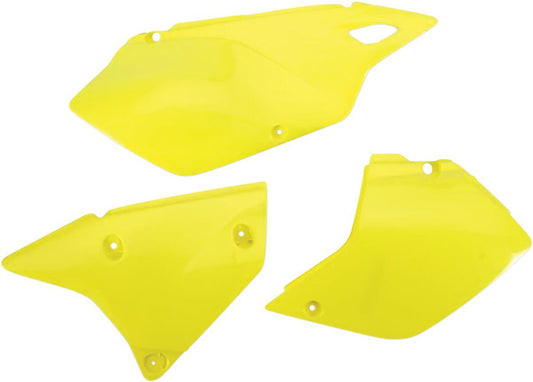 UFO SIDE PANELS SUZUKI DRZ400E RM-YELLOW SU03979-102