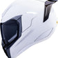 ICON Ultraflite White Motorcycle Helmet
