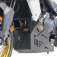 AXP Racing Adventure Skid Plate For Honda XL 750 ABS 2023-2024 HDPE Black AX1727