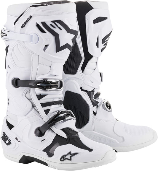 Alpinestars Tech 10 Boots White Black