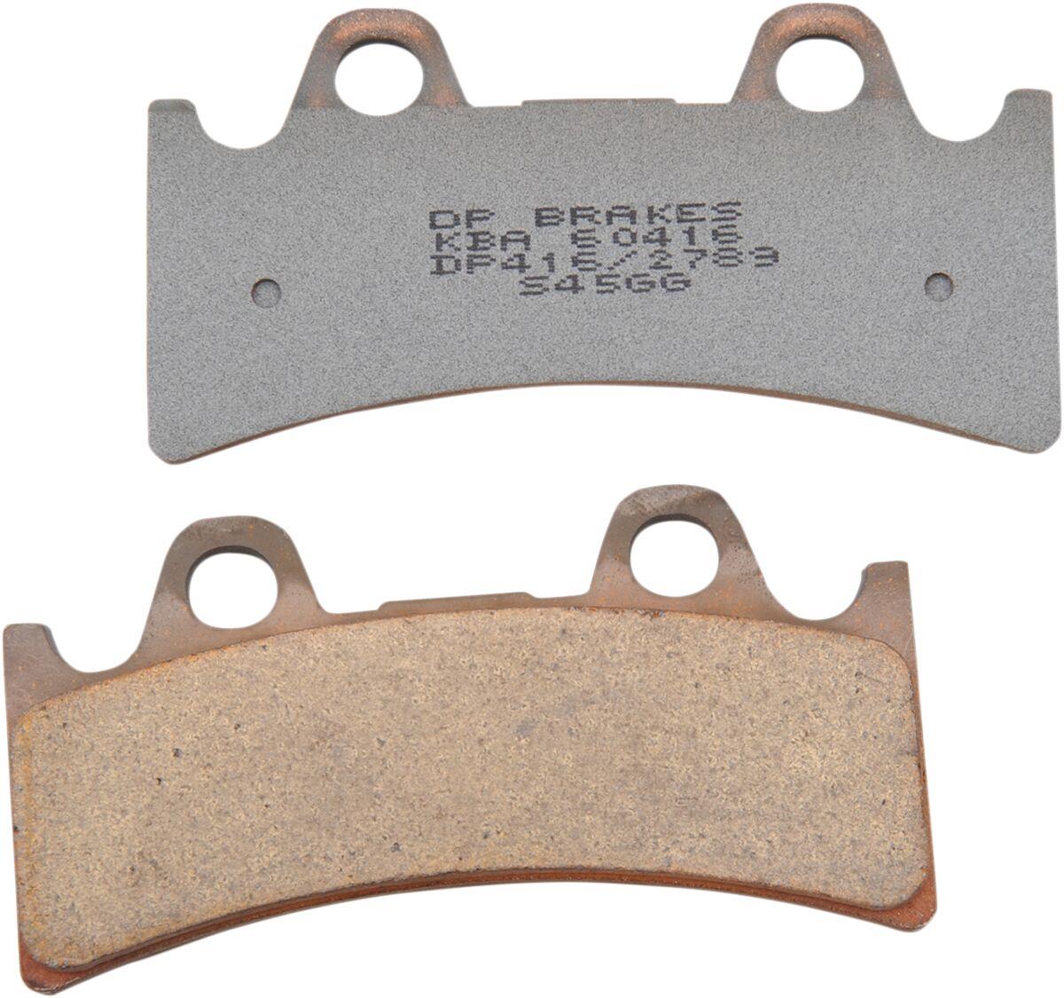 Dp Brakes Standard DP Sintered Brake Pads For Yamaha YZF 750 R 1993-1998 DP416