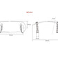 Puig Adjustable Clip On Screen Extender 90 x 230mm Light Smoke 21714V