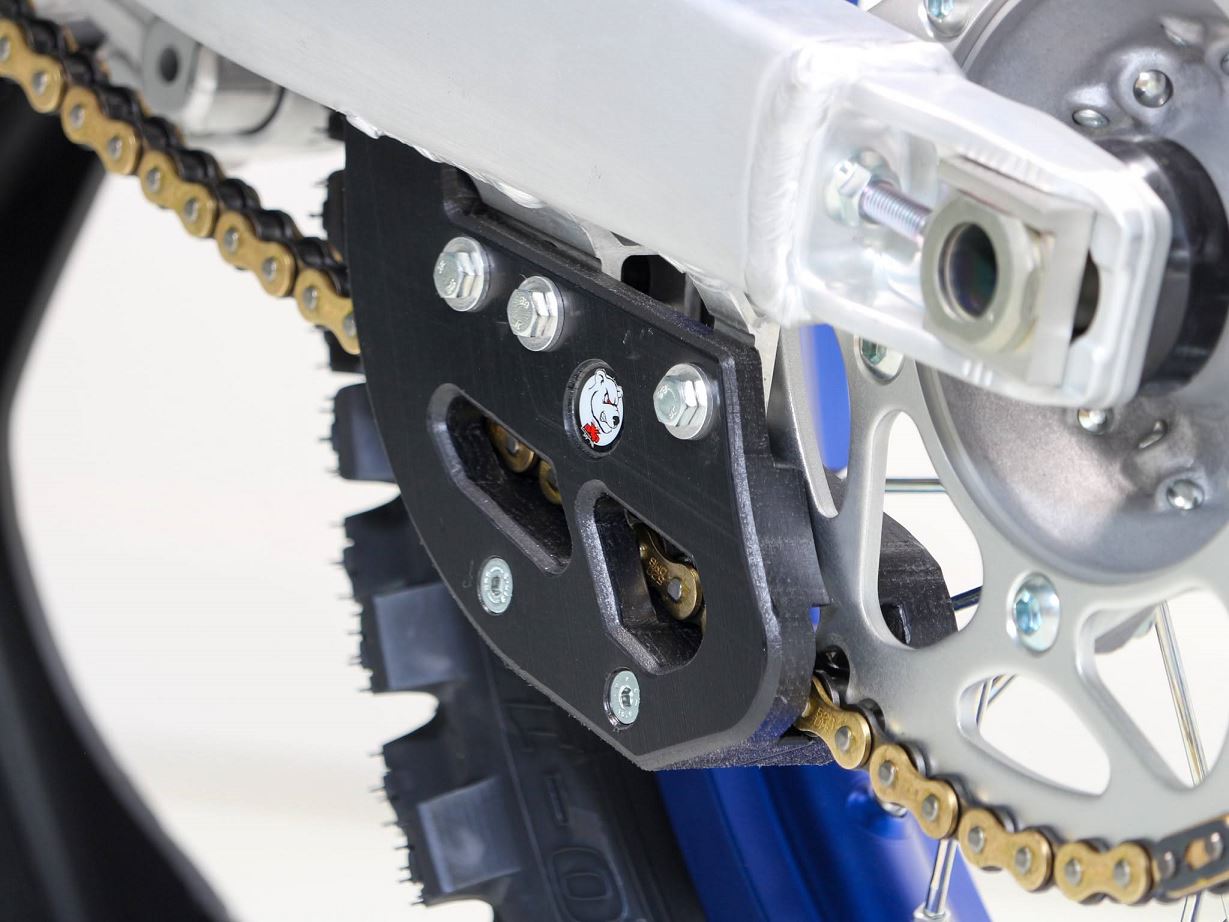 AXP Racing Chain Guide For Yamaha WR 450 F 2023-2025 Black Plastic AX1717