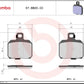 BREMBO BRAKE PAD CC CARBON CERAMIC PRIME LINE RR 07BB20CC