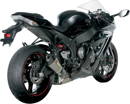 Akrapovic Slip-On Line Muffler TI/CF For Kawasaki ZX-10 R 1000 S-K10SO7T-HASZ