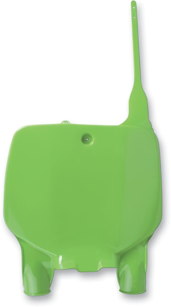 UFO FRONT NUMBER PLATE KAWASAKI KX125/250/500 KX-GREEN KA03701-026