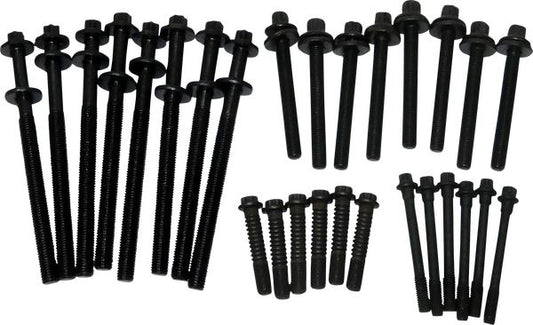 WSM Bolt Kit Black Engine Hardware Replacement Kit 014-900K