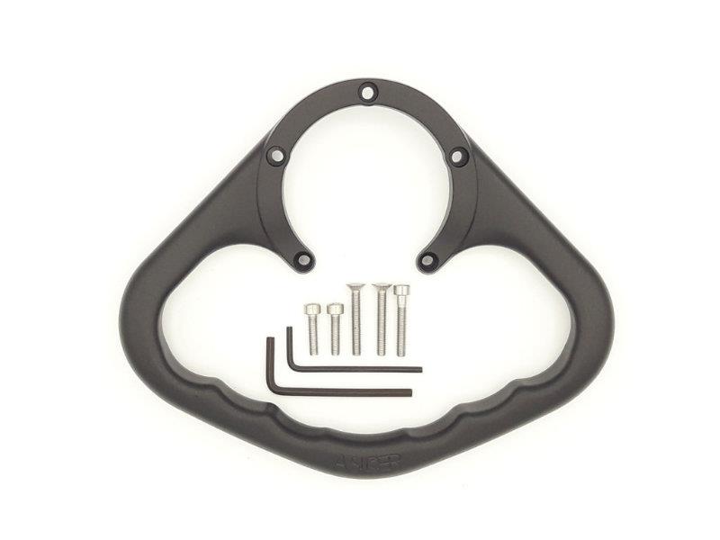 Puig Fuel Tank Pillion Hand Grips Black 20401H