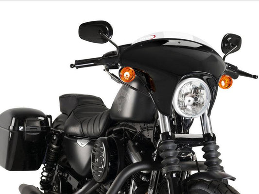 PUIG Batwing Sport Screen Clear for Harley Davidson Sportster 883 Iron XL883N 09-22 21053W