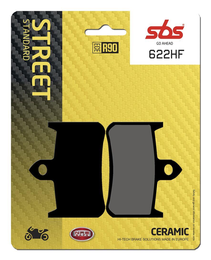Sbs HF Street Ceramic Organic Brake Pads For Honda CB 900 F 1988-2006 622HF