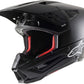 ALPINESTARS Supertech M5 Solid Black MX Helmet