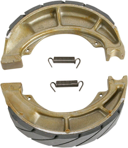 EBC Grooved "G" Brake Shoes For Suzuki LT-F 250 2X4 2002-2014 Copper Set S636G