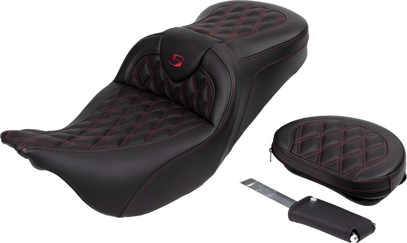 Saddlemen Roadsofa Seat For Harley Davidson FLHXS 1868 08-23 808-07B-182B8