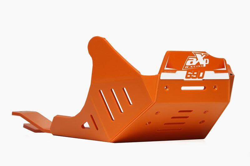 AXP Racing Skid Plate Orange Polyethylene (Hdpe) For KTM Enduro 2008-2025 Ax1700