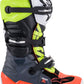 Alpinestars Youth Tech 7s Boots Red Yellow Green