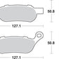 Sbs Sintered Metal Harley/Buell Brake Pads For Harley FLS 1690 2008-2017 854H.LS