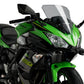 PUIG Sport Downforce Spoilers Black for Kawasaki Ninja 650 17-19 3835N