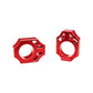 Scar Racing Axle Blocks For Honda CRF 250 R 2002-2027 Anodized Red AB201