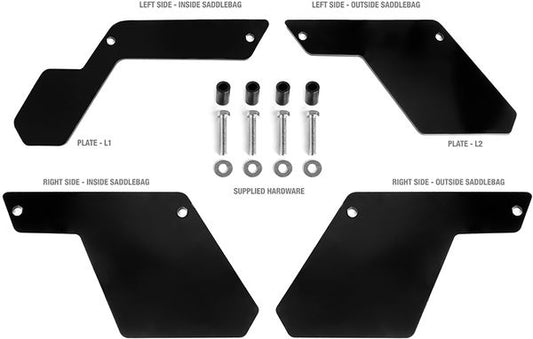SADDLEMEN Saddlebag Support Bracket Black 15338