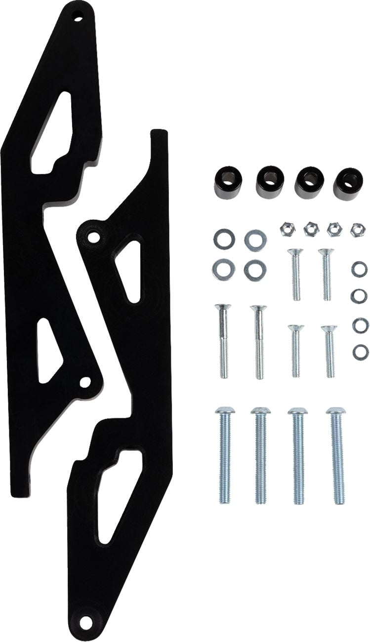 AXP Racing Rear Rack For Honda CRF 300 L ABS 2021-2025 Black HDPE AX1609