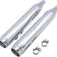 Vance & Hines Torquer 450 Slip-On Mufflers Chrome For HD FLHXS 1690 95-16 16673