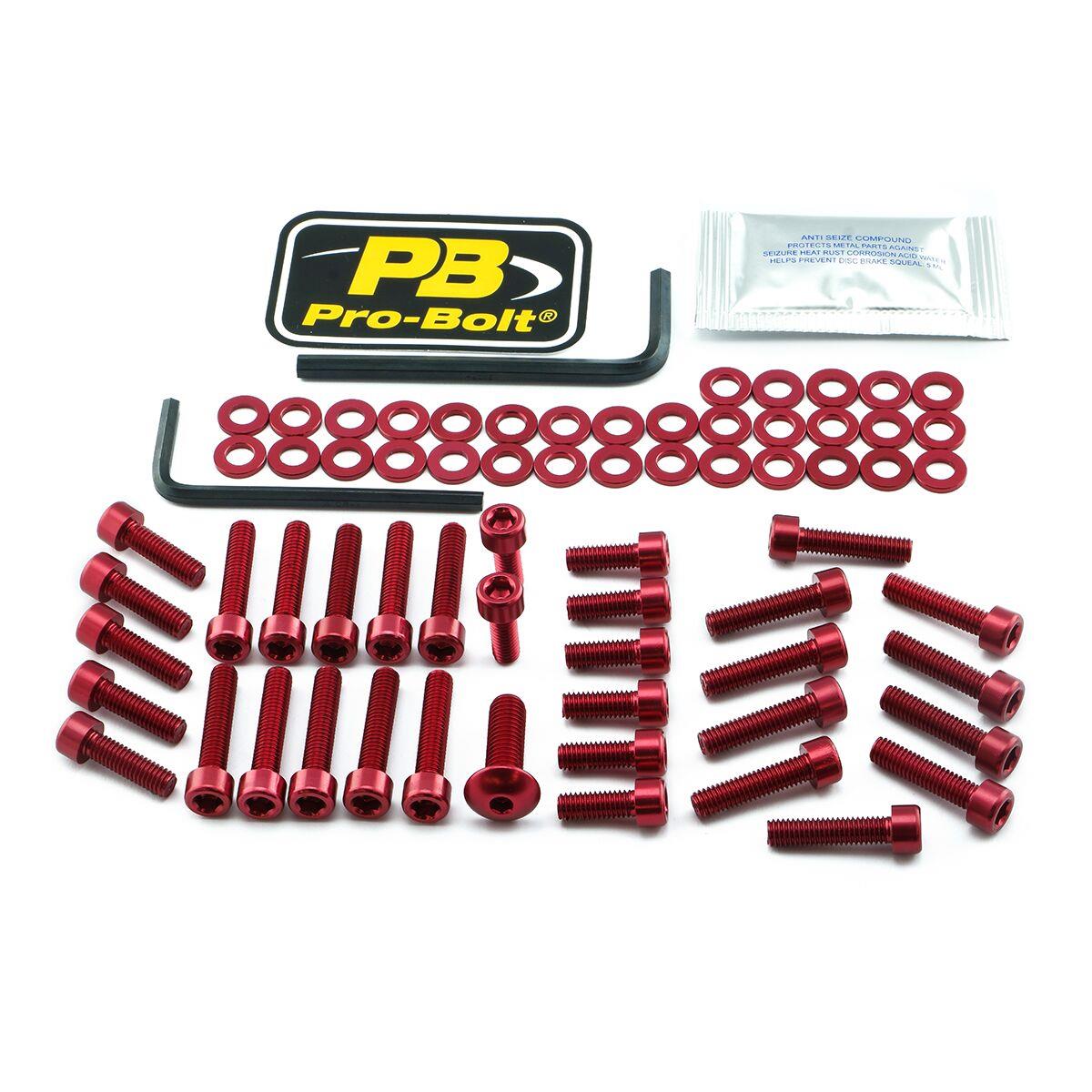 Pro Bolt Aluminium Engine Bolt Kit For Yamaha YZF-R1 1000 2009-2014 EYA406R