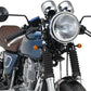Daytona Steel ABS Mirror Set of 2 Side View with Adapters ECE-Approved 89818