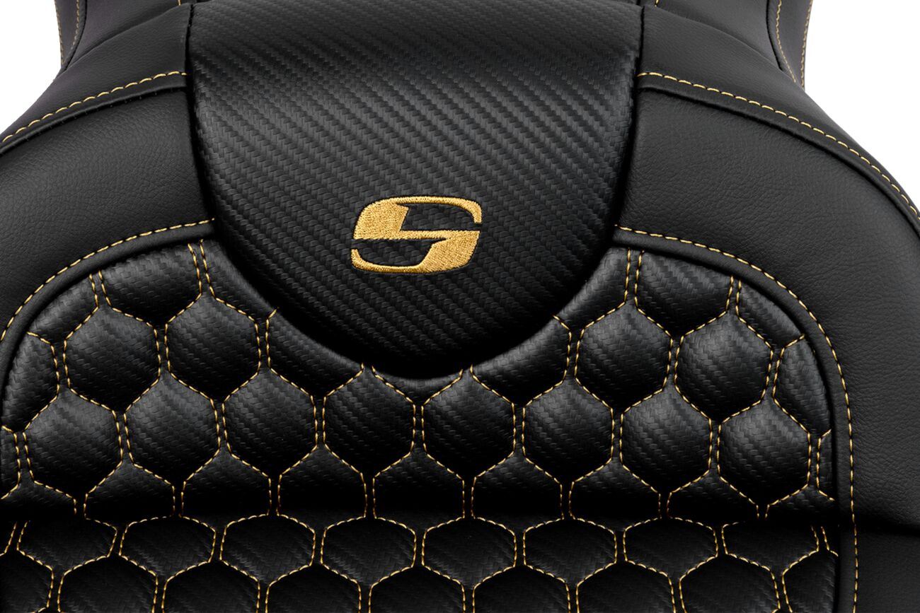 Saddlemen Honeycomb Roadsofa Saddlehyde Seat Without Backrest For Harley Davidson FLHXS 1868 ABS 08-23 808-07B-18907