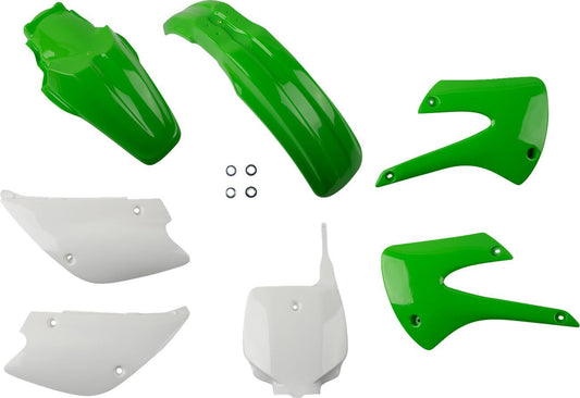 UFO COMPLETE BODY KIT KAWASAKI KX85 OEM-COLOR KAKIT207E-999
