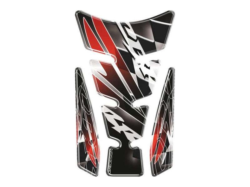 Puig Wings Tank Pad With CBR Logo Silver 21184J