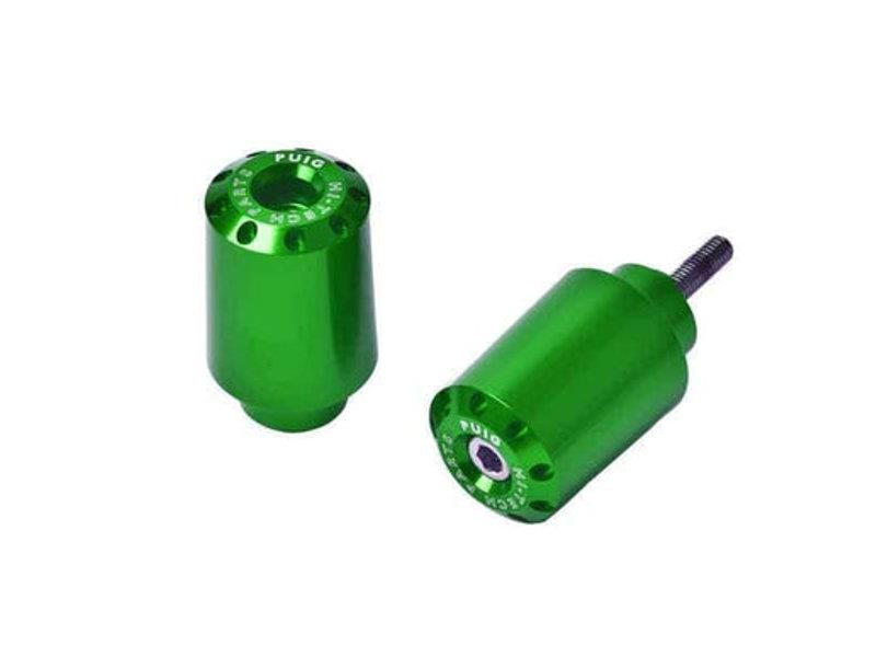 PUIG Long Bar Ends Green for Yamaha MT-09 Tracer 15-17 9372V
