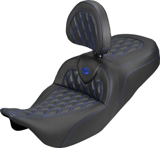 Saddlemen Roadsofa Carbon Fiber Seat For Harley FLHRXS 1868 08-25 808-07B-206B1