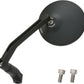 Daytona E-Marked Mirror Black Aluminum Round Handlebar End Side View 89429