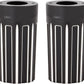 Arlen Ness Aluminum Fork Boot Covers Black For HD FLHTC 1690 86-13 20-017