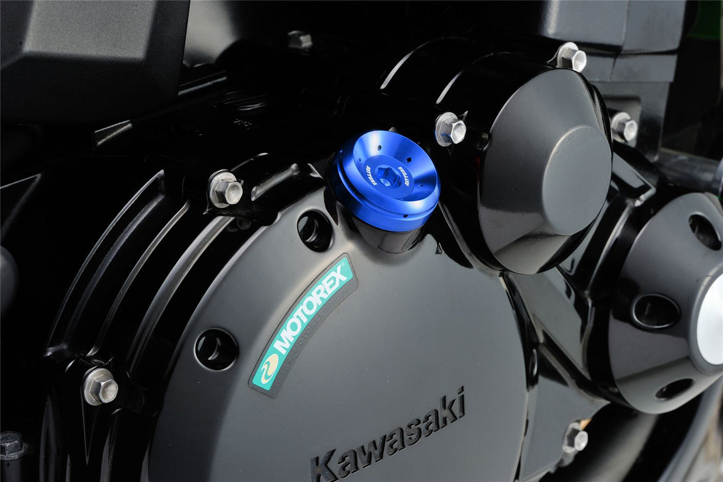 Daytona Bullet Oil Filler Cap M30xP1.5 Blue Aluminum O-ring Included 98424
