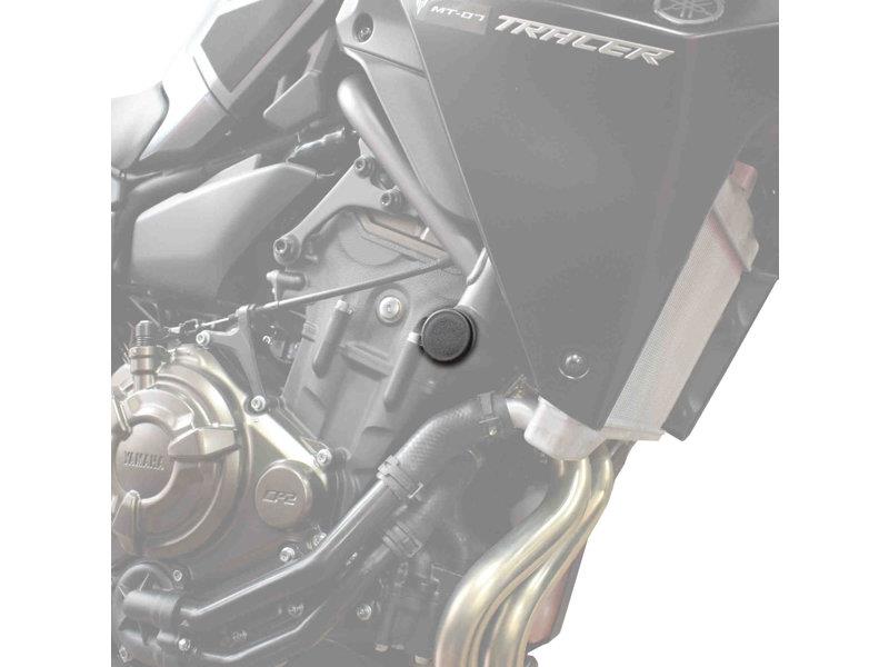 PUIG Chassis Cap Black for Yamaha MT-07 14-25 9638N