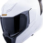 ICON Ultraflite White Motorcycle Helmet