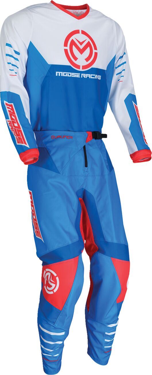 Moose Racing Pants Qualifier Red/White/Blue