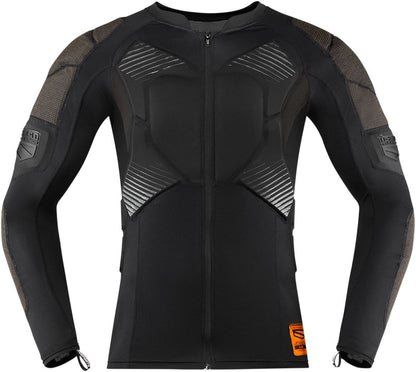 ICON Field Armor™ Compression Motorcycle Shirt Black 2023 Model