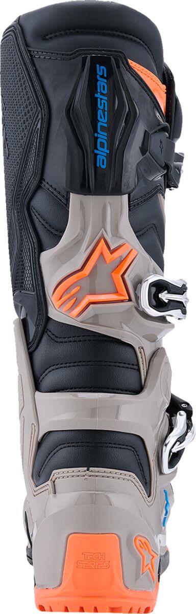 ALPINESTARS Tech 7 Enduro Boots BK/WRM GRY/ORG FL 2025 Model