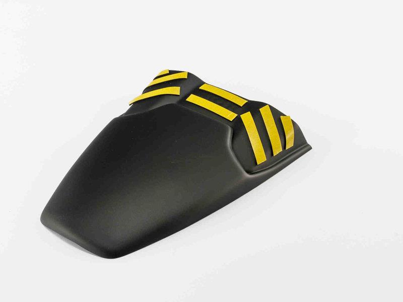 PUIG Rear Mudguard Extender Matt Black for Yamaha MT-07 14-27 9911J