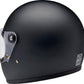 BILTWELL Gringo S White, Black Motorcycle Helmet