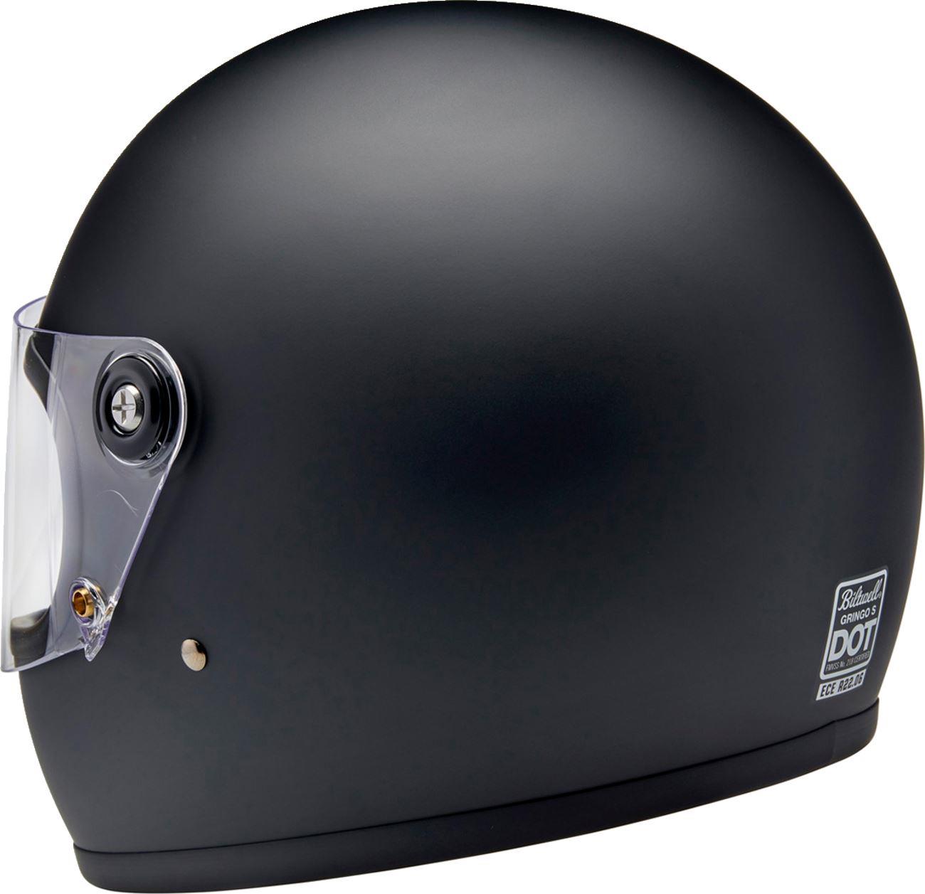 BILTWELL Gringo S White, Black Motorcycle Helmet